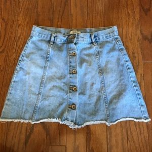Denim skirt